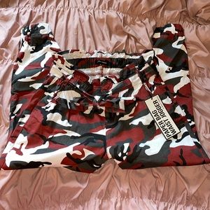 Paper Bag Camo Joggers